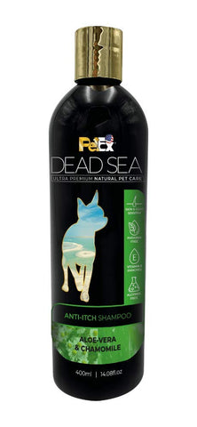 Natural Dead Sea Minerals Anti-Itch Pet Shampoo For Dogs & Cats